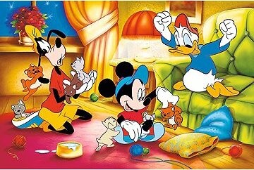 TREFL Puzzle Disney: Mickey Mouse a priatelia 600 dielikov
