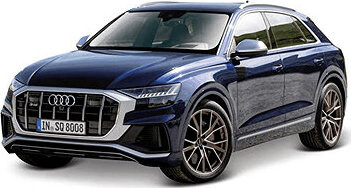 Bburago Audi SQ8 1:32 modrá metalíza