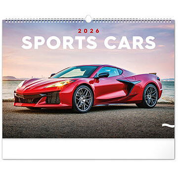 NOTIQUE Autá 2026, 48 × 33 cm