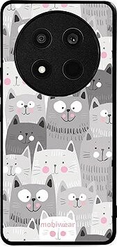 Mobiwear Glossy lesklý pre Honor Magic7 Lite 5G – Mačičky