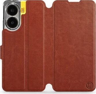 Mobiwear flip knižkové pre POCO X7 Pro – Hnedé