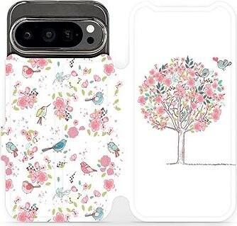 Mobiwear Flip knižkové pre Google Pixel 9 Pro – Strom