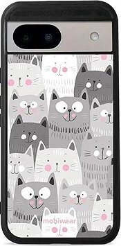 Mobiwear Glossy lesklé puzdro na Google Pixel 8A mačičky
