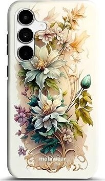 Mobiwear Elite Pro odolný obal na Samsung Galaxy S25 FE kvety