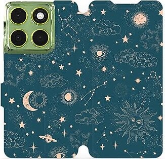 Mobiwear Flip puzdro pre Motorola Moto G06 power vesmír