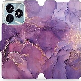 Mobiwear Flip puzdro pre Honor X5c Plus fialový mramor