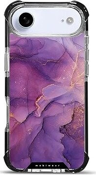 Mobiwear Elite Bumper s MagSafe – Apple iPhone Air – Fialový mramor