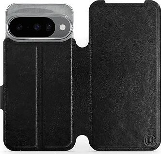 Mobiwear flip knižkové pre Google Pixel 10 – Čierne