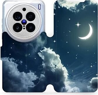 Mobiwear flip knižkové pre Vivo X200 Pro – Obloha