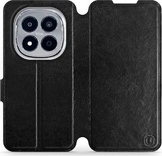 Mobiwear Flip puzdro pre Xiaomi Redmi Note 15 Pro 5G čierne a sivé