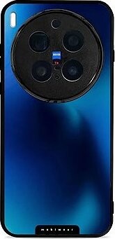 Mobiwear Glossy lesklé puzdro na Vivo X300 Pro modrý odtieň