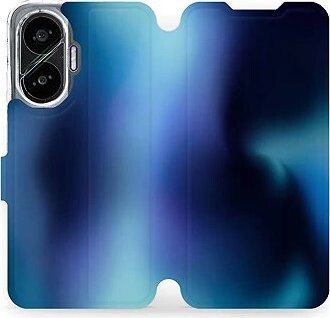 Mobiwear flip knižkové pre Xiaomi Poco F7 – Modrý odtieň