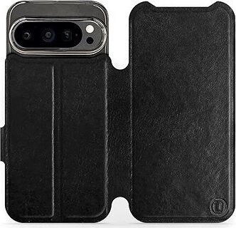 Mobiwear Flip knižkové pre Google Pixel 9 Pro – Čierne