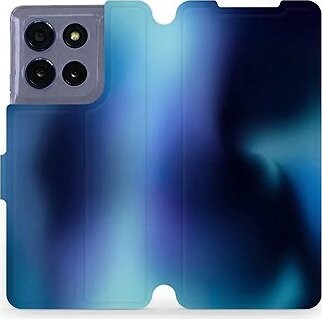 Mobiwear flip knižkové pre Motorola Moto G86 5G – Modrý odtieň