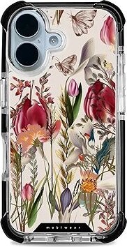 Mobiwear Elite Bumper s MagSafe – Apple iPhone 17 – Rozkvitnutá lúka