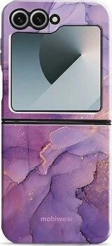Mobiwear Elite Pro odolný obal na Samsung Galaxy Flip 7 FE fialový mramor