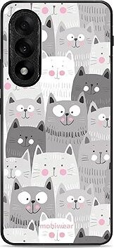 Mobiwear Glossy lesklé puzdro na OnePlus Nord 5 mačičky