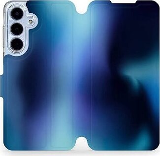 Mobiwear Flip puzdro pre Samsung Galaxy S25 FE modré