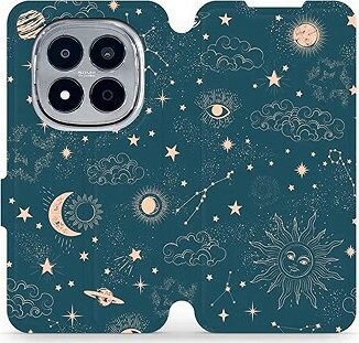 Mobiwear Flip puzdro pre Xiaomi Redmi Note 15 Pro+ 5G vesmír