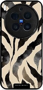 Mobiwear Glossy lesklé puzdro na Vivo X300 Pro zebrovina