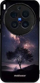 Mobiwear Glossy lesklé puzdro na Vivo X300 Pro strom s galaxiou