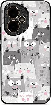 Mobiwear Glossy lesklý pre Honor 400 – Mačičky
