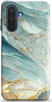 Mobiwear Elite Pro odolný obal na Samsung Galaxy A17/A17 5G zelenkavý mramor