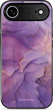 Mobiwear Glossy lesklý pre Apple iPhone Air – Fialový mramor