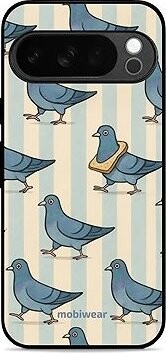 Mobiwear Glossy lesklé puzdro na Google Pixel 10 Pro holuby