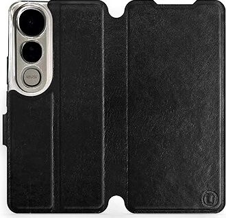 Mobiwear flip knižkové pre Vivo V50 Lite – Čierne