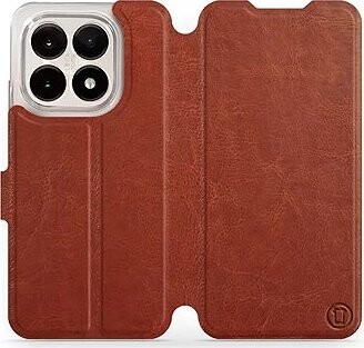 Mobiwear Flip puzdro pre Xiaomi 15T hnedé a sivé