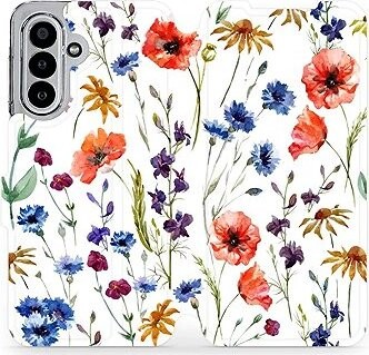 Mobiwear Flip puzdro pre Samsung Galaxy A17/A17 5G kvet