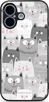 Mobiwear Glossy lesklý pre Apple iPhone 17 – Mačičky