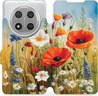 Mobiwear Flip knižkové pre Honor Magic7 Lite 5G – Letná lúka