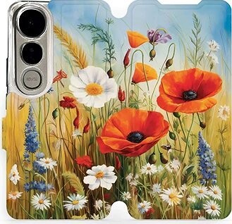 Mobiwear flip knižkové pre Vivo V50 Lite – Letná lúka