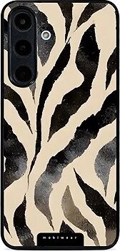 Mobiwear Glossy lesklé puzdro na Samsung Galaxy S25 FE zebrovina