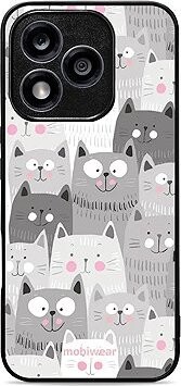 Mobiwear Glossy lesklý pre Honor 400 Lite – Mačičky