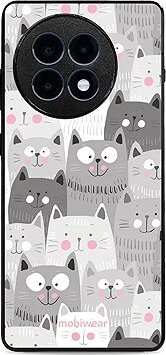 Mobiwear Glossy lesklý pre OnePlus 13R – Mačičky