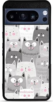 Mobiwear Glossy lesklý pre Google Pixel 8 Pro – Mačičky