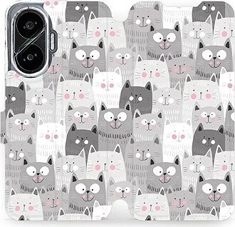 Mobiwear flip knižkové pre Xiaomi Poco F7 – Mačičky