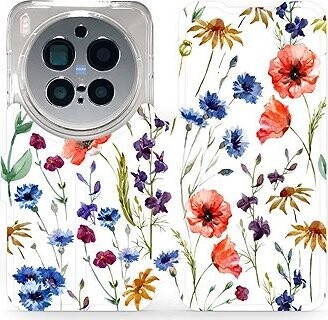 Mobiwear Flip puzdro pre Vivo X300 Pro kvety