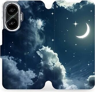 Mobiwear flip knižkové pre Xiaomi Poco F7 – Obloha