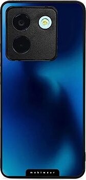 Mobiwear Glossy lesklý pre POCO M7 Pro 5G – Modrý odtieň