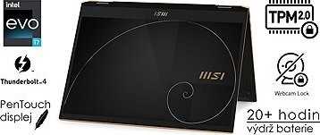 Repasované – MSI Summit E13 Flip Evo A11MT-060SK kovový