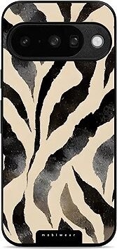 Mobiwear Glossy lesklé puzdro na Google Pixel 10 zebrovina