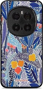 Mobiwear Glossy lesklý pre HONOR Magic7 Pro – Modrá kvetena
