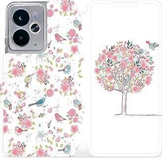 Mobiwear Flip knižkové pre Realme 14 5G – Strom