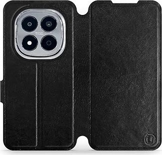 Mobiwear Flip puzdro pre Xiaomi Redmi Note 15 Pro+ 5G čierne a sivé