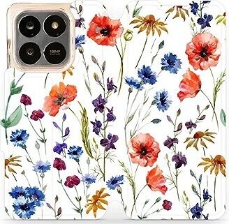 Mobiwear Flip puzdro pre Honor x7d kvety