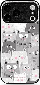 Mobiwear Glossy lesklý pre Apple iPhone 17 Pro Max – Mačičky